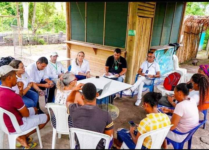 EN LAS ISLAS DEL ROSARIO ATENTIENDO  LA COMUNIDAD ORIKA EN SU CONSEJO COMUNITARIO AFRODESCENDIENTE